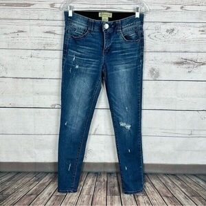 Democracy Jeans Womens 6 Ab techology Stretch midrise Distressed Casual